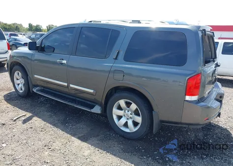 2011 Nissan Armada Sl z USA, uszkodzony, nr VIN 5N1BA0ND9BN609607